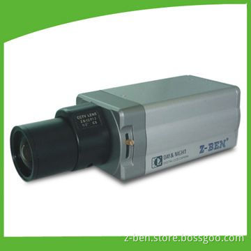 CCTV Box Camera with 1/3-inch Sony Color CCD and 700TVL NTSC/PAL Signal System